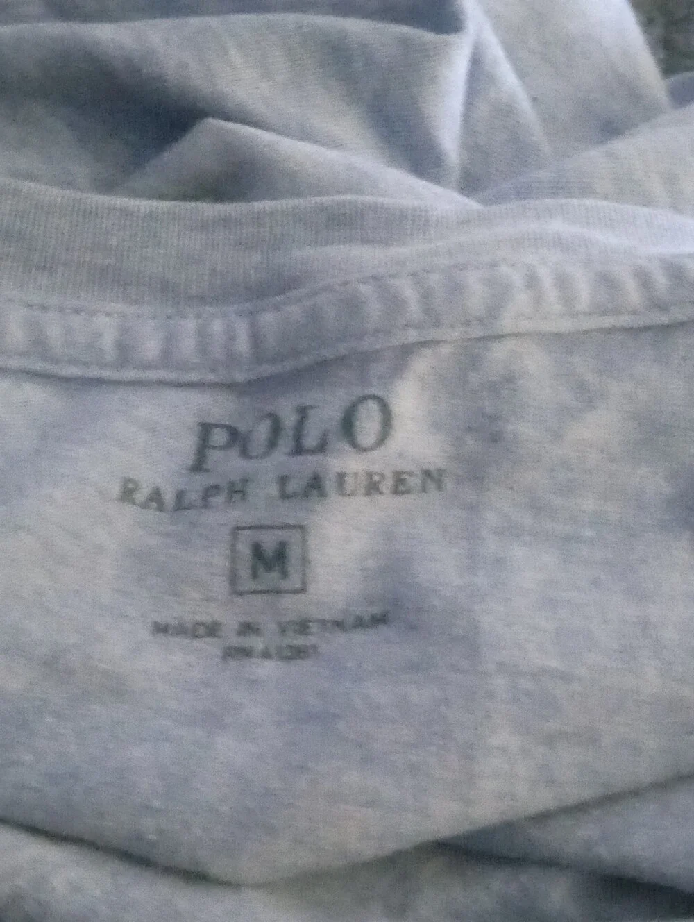 Polo by Ralph Lauren Light Blue Short Sleeve Pocket Tee